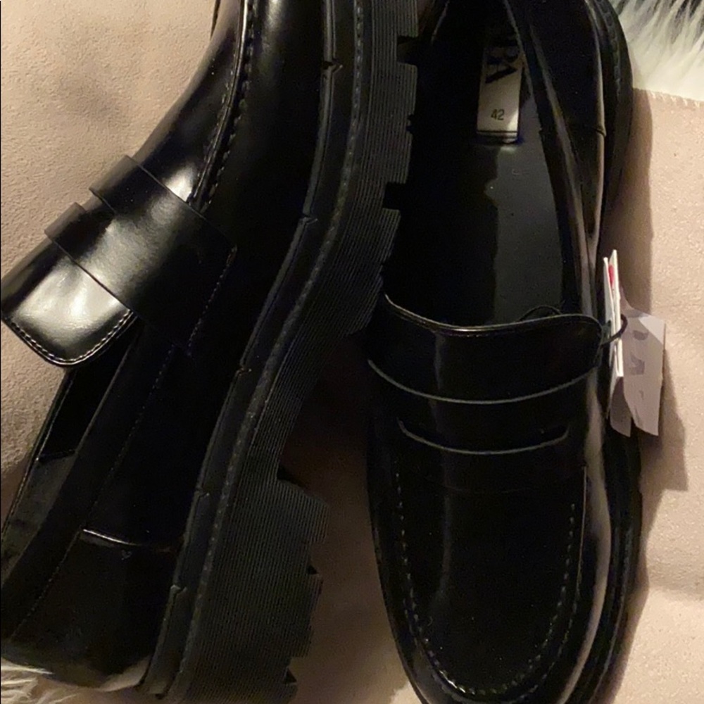 ZARA LOAFERS - Picture 6 of 7